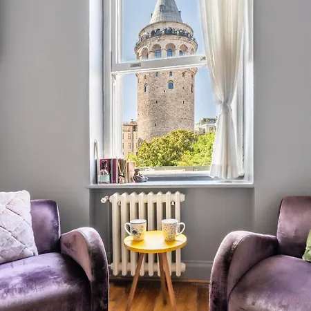 Διαμέρισμα Historical Apt. With Galata Sea View/turkish Hamam *