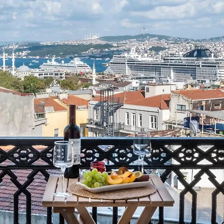 Διαμέρισμα Historical Apt. With Galata Sea View/turkish Hamam *